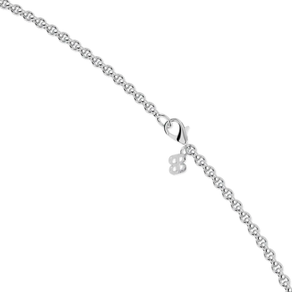 Diamond Long Chain by Blacklock Jewellery, Brilliance 40 collection — close-up