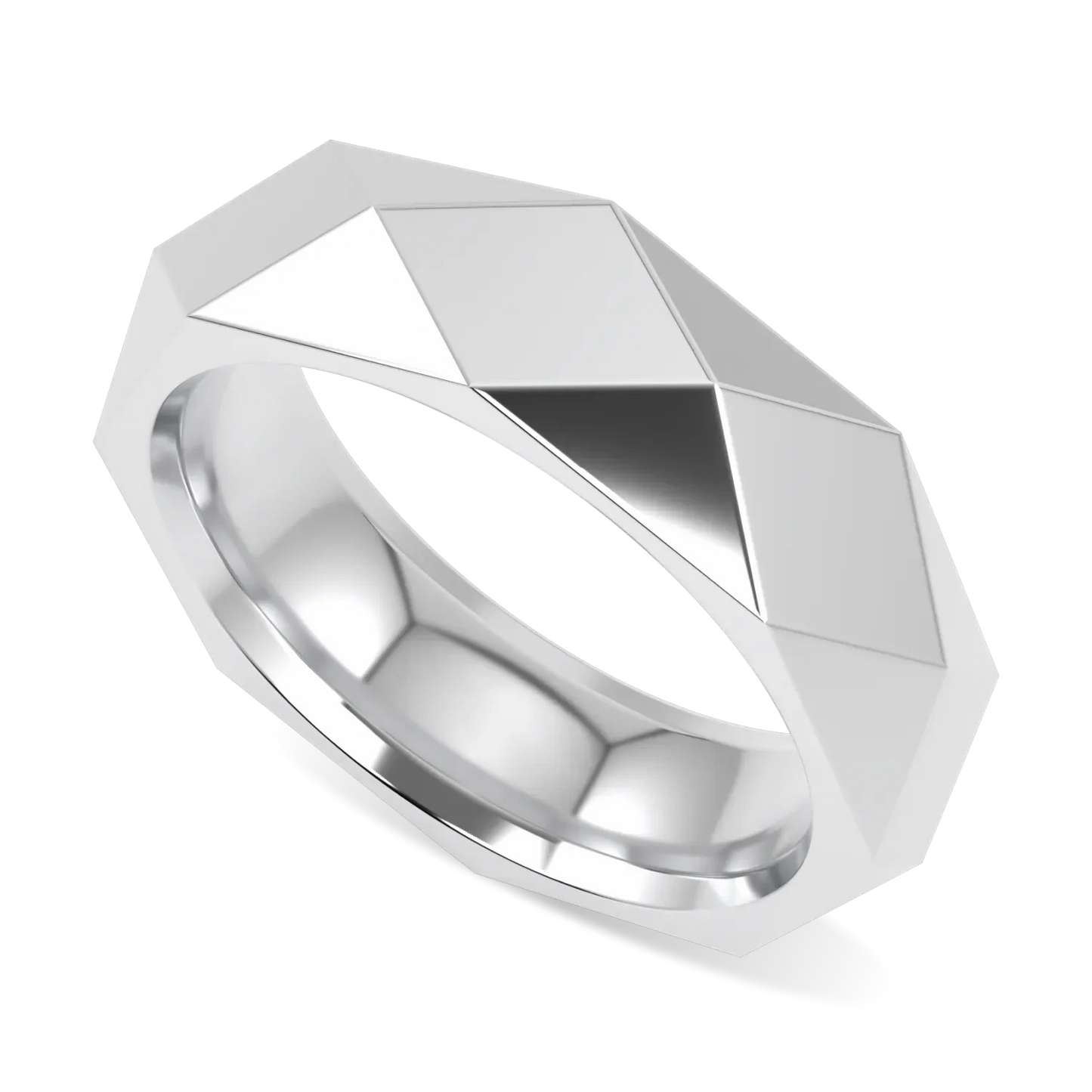Handcrafted Platinum ring by Blacklock, Brilliance 40 collection