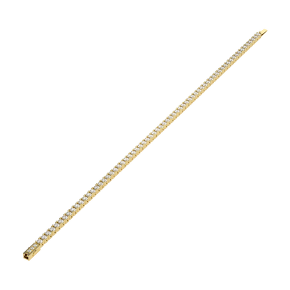 Yellow Gold 3.30cts tennis bracelet from Blacklock's Classic collection