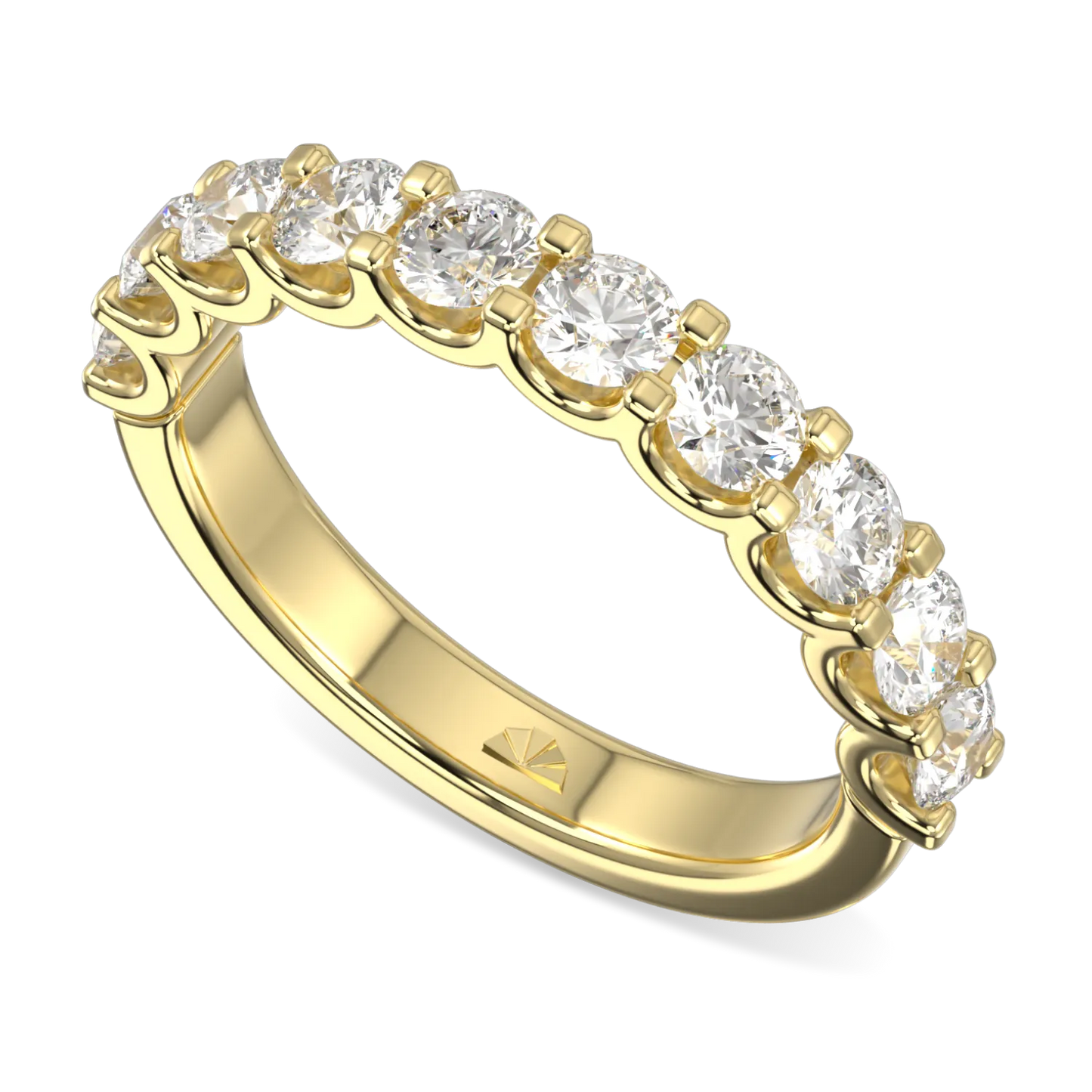 Yellow Gold 1.00cts Eternity ring from Blacklock's Classic collection