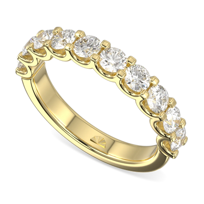 Yellow Gold 1.00cts Eternity ring from Blacklock's Classic collection