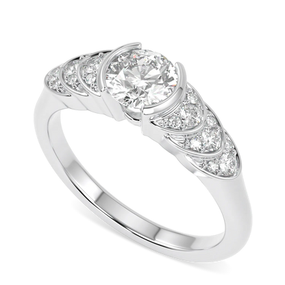 Platinum 0.50cts Diamond engagement ring from Blacklock's Cove collection