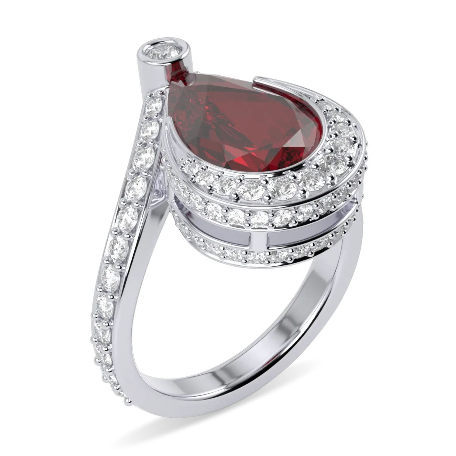 Evermore Ruby Diamond Ring