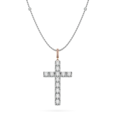 Faith Diamond Set Cross