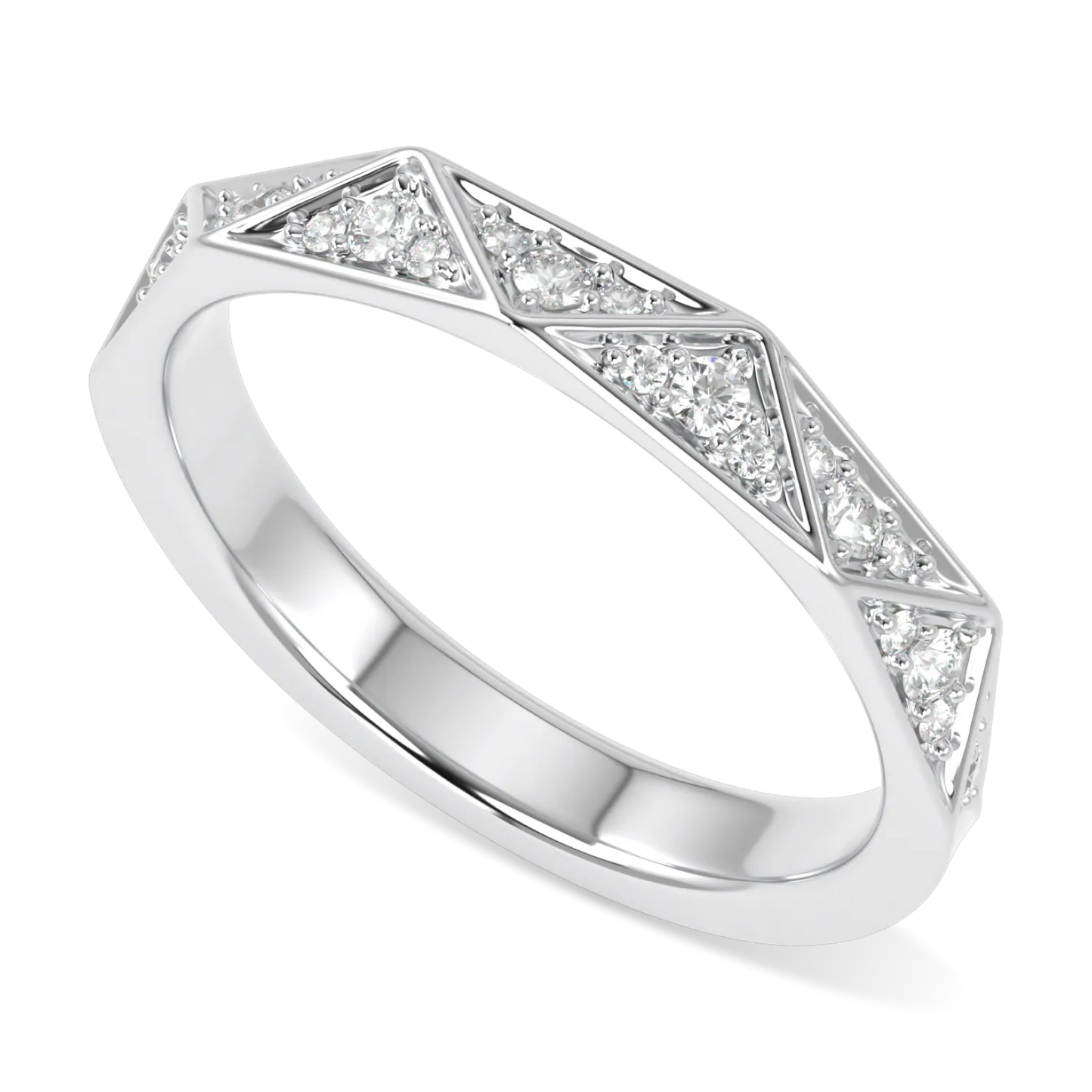 Platinum Diamond Unisex Wedding Band by Blacklock Jewellery, Hawthorn collection