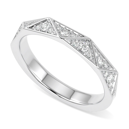 Platinum Diamond Unisex Wedding Band by Blacklock Jewellery, Hawthorn collection