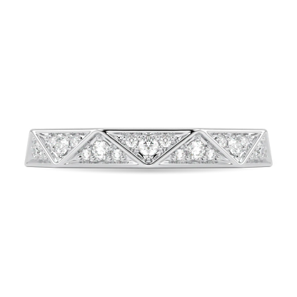 Platinum Diamond wedding band from Blacklock's Hawthorn collection — detail view