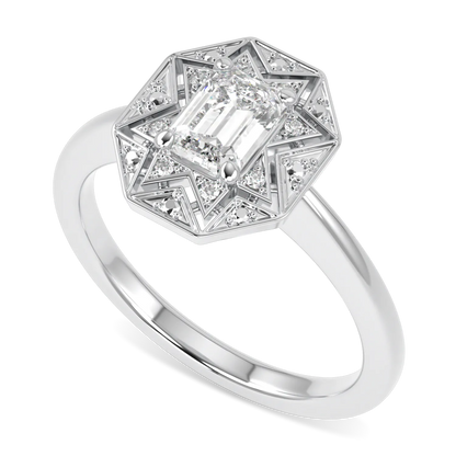 Hawthorn collection 0.50cts diamond engagement ring set in Platinum, Blacklock Jewellery