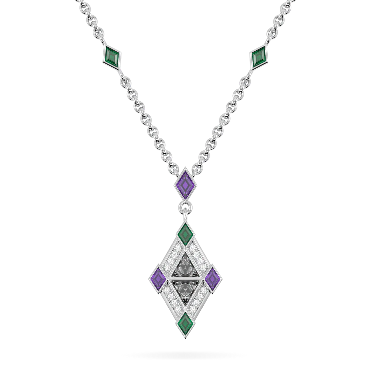 White Gold Diamond pendant from Blacklock's Limited Edition IWD24