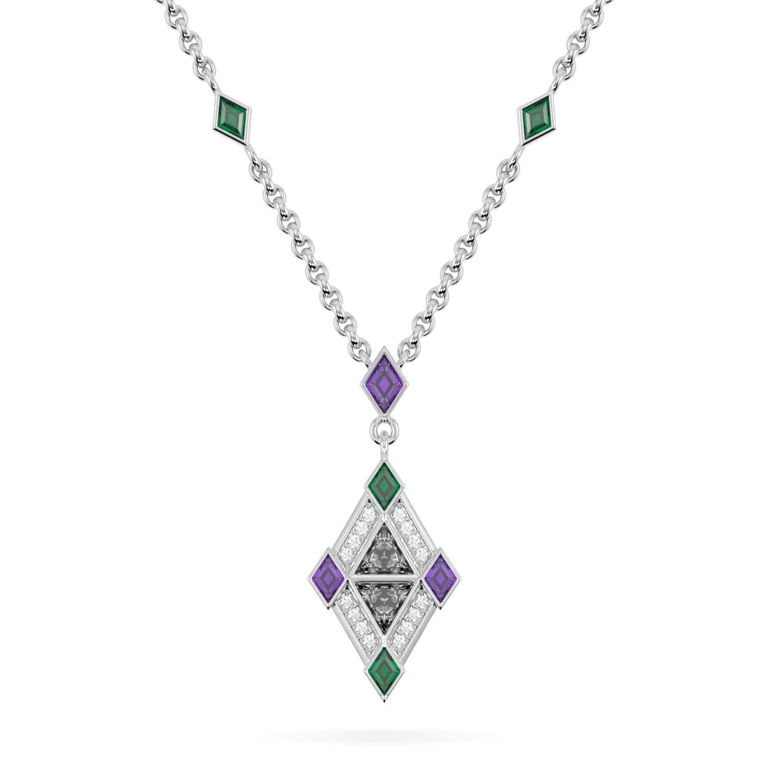 White Gold Diamond pendant from Blacklock's Limited Edition IWD24